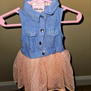 Little lass | Spring & Summer Dress | Baby Girl Dress | 3 to 6 months